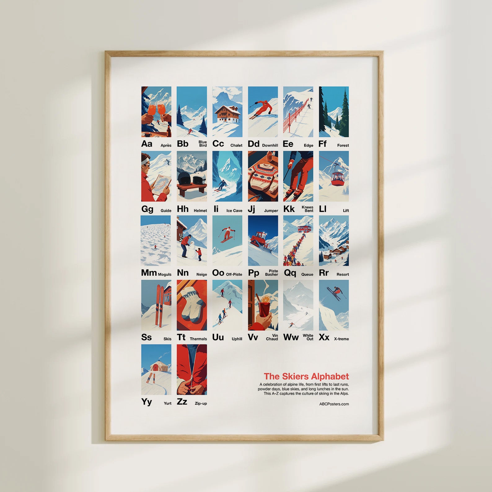 The Skiers Alphabet